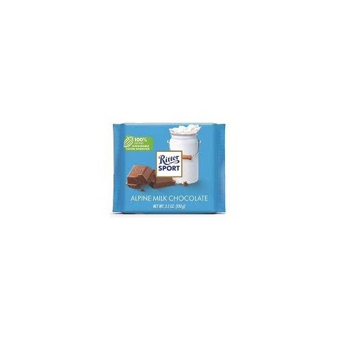 RITTER ALPIN MILK100G X12