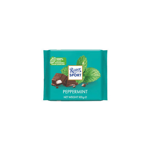 RITTER PEPPERMINT 100G X12