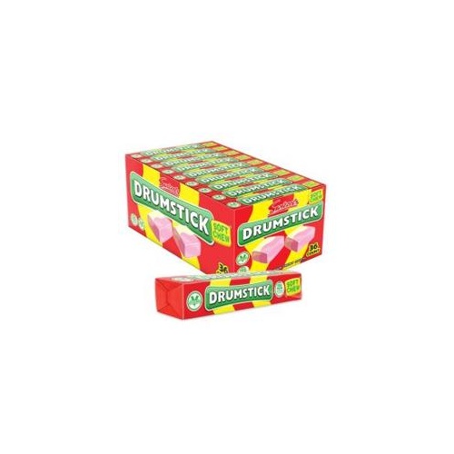SWIZZELS DRUMSTICK SOFT CHEW PACKS 43G x 36