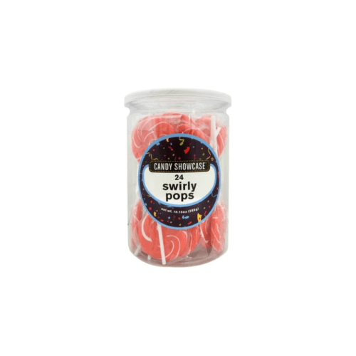 SWIRLY RED HEART POPS 