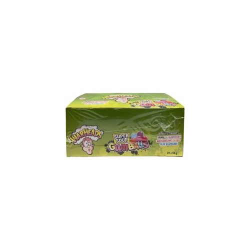 WH SUPER SOUR GUMBALLS 56G X 24