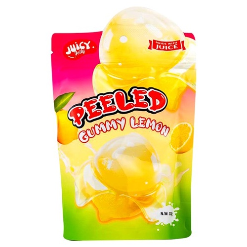 SWEET SOLUTIONS PEELED LEMON 120G X12
