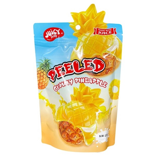 SWEET SOLUTIONS PEELED PINEAPPLE 120G X12