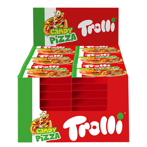 TROLLI CANDY PIZZA 15.5G X 48