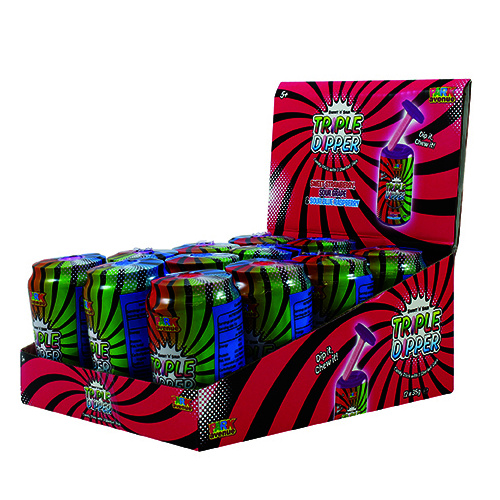 TRIPLE DIPPER SWEET & SOUR SODA CAN 35G x 12