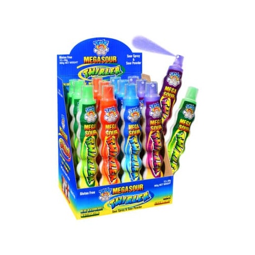 TNT MEGA SOUR TWIRLER SPRAY 80ML X 12