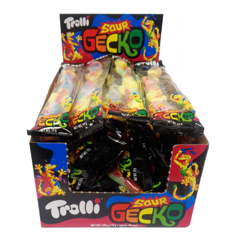 TROLLI SOUR GECKO 140G X8