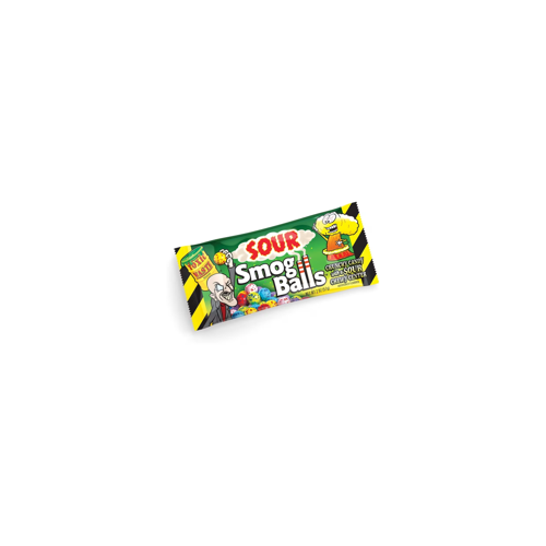 TOXIC WASTE SOUR SMOG BALLS 57G X 24