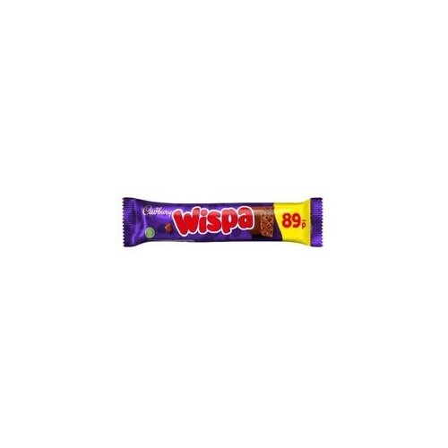UK CADBURY  WISPA CHOCOLATE BAR  36G X 48