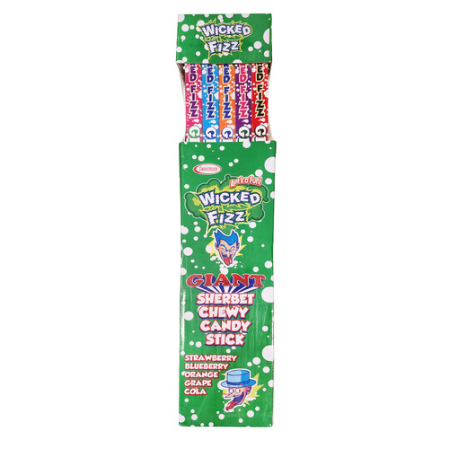 WICKED FIZZ GIANT STICKS 70G X 25