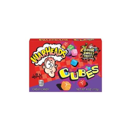 WARHEADS GALACTIC CUBES 3.5OZ X 12
