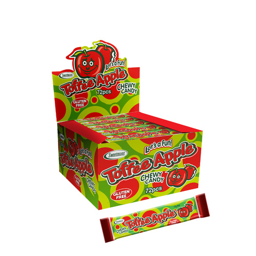 SWEETMANS TOFFEE & APPLE 12G X 72 