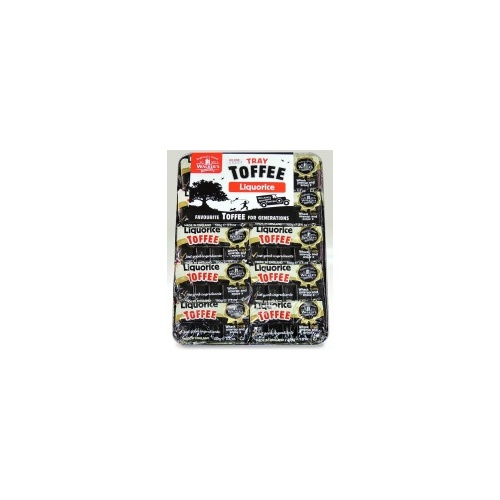 WALKER'S LIQUORICE TOFFEE BAR 100G X10