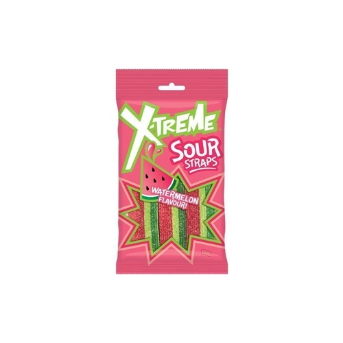 XTREME WATERMELON STRAPS 160G X 12
